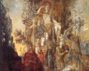 古斯塔夫 莫罗 : The Muses Leaving Their Father Apollo to go and Enlighten the World